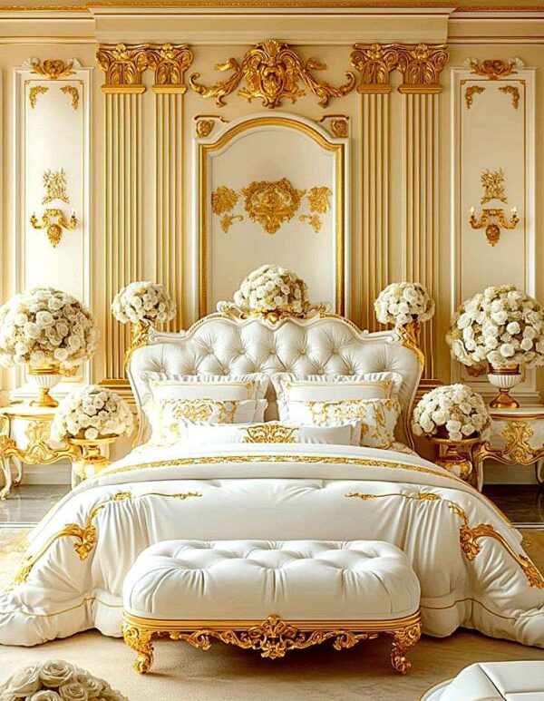 Luxury Bed Set by Happy Furnisher - Image 4