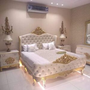 Latest Bed Set in Pakistan by Happy Furnisher