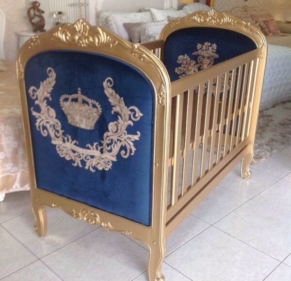 Buy Designer Baby Cot Sets Online in Pakistan: Luxury Wooden Cots, Velvet Bassinets & Prices - Image 17